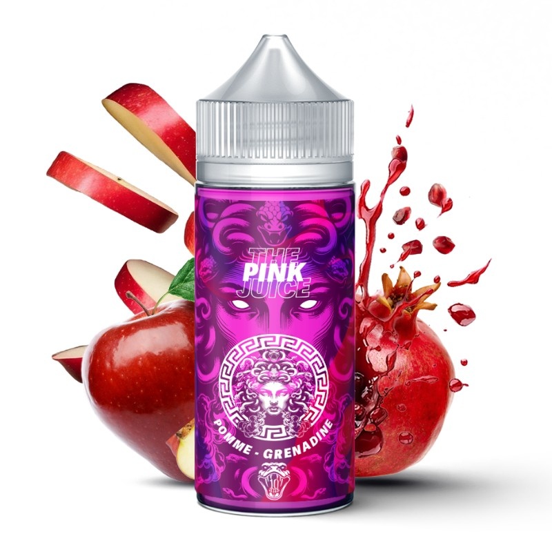 flacon e-liquide Pink The MDS Juice 100ml pomme grenadine frais flacon e-liquide Pink The MDS Juice 100ml pomme grenadine frais