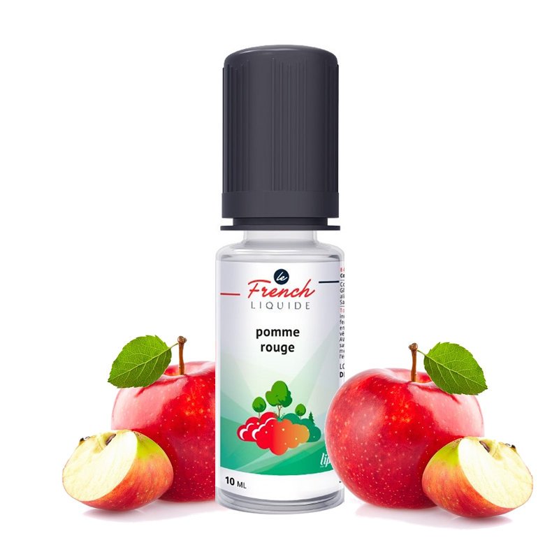 E-liquide Pomme Rouge Sensation Le French Liquide 10 ml E-liquide Pomme Rouge Sensation Le French Liquide 10 ml