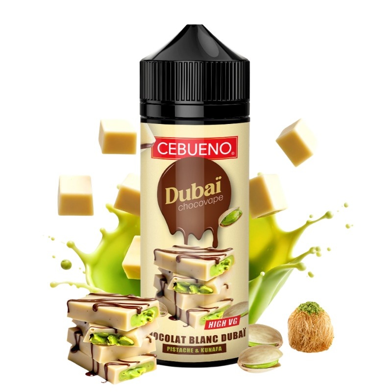 E-liquide Dubaï Chocovape White Cebueno 100ml