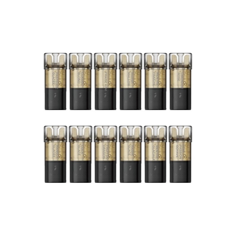 Cartouches Vozol Switch Pro 10 mg x2 capsules préremplies 2 ml