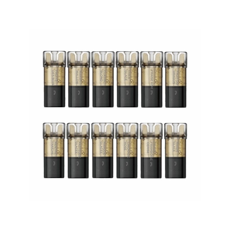 Cartouches Vozol Switch Pro 20 mg x2 capsules préremplies 2 ml