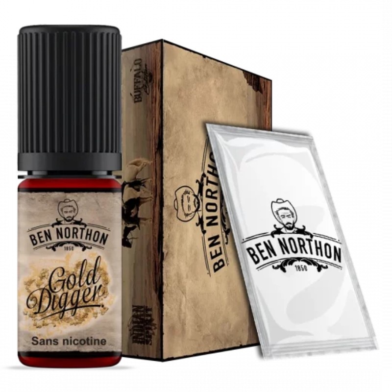 Fiole e-liquide Gold Digger Ben Northon 10ml