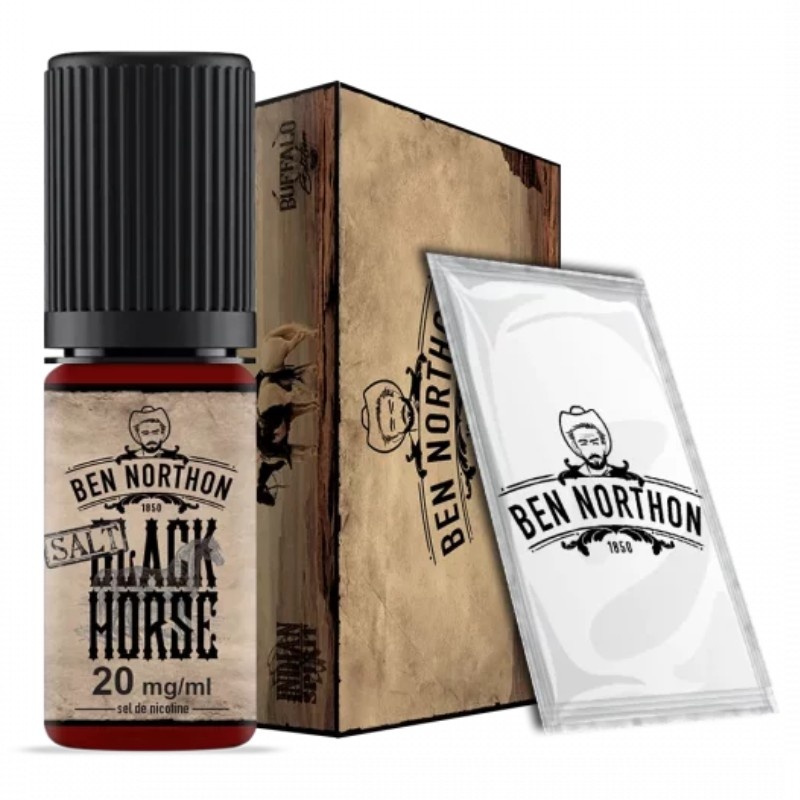 Fiole e-liquide Black Horse Ben Northon 10ml Fiole e-liquide Black Horse Ben Northon 10ml