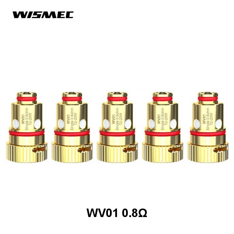 Résistances WV01 0.8 ohm Wismec Résistances WV01 0.8 ohm Wismec
