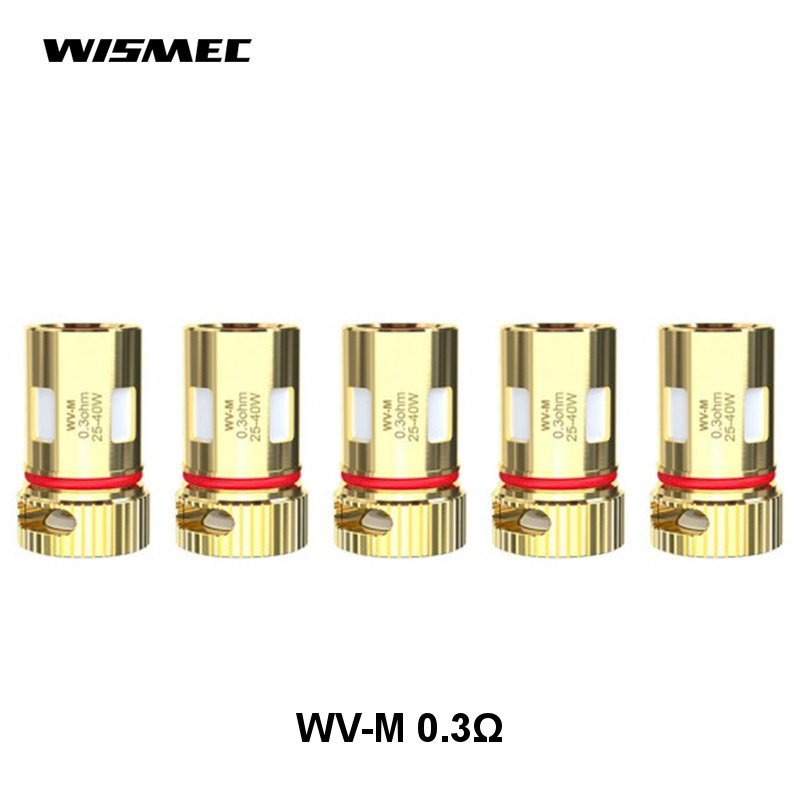 Résistances WV-M 0.3 ohm Wismec Résistances WV-M 0.3 ohm Wismec