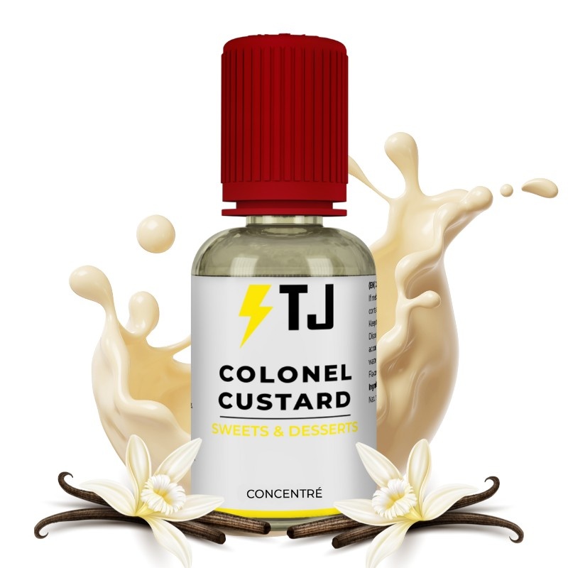 Arôme concentré Colonel Custard T-Juice 30ml