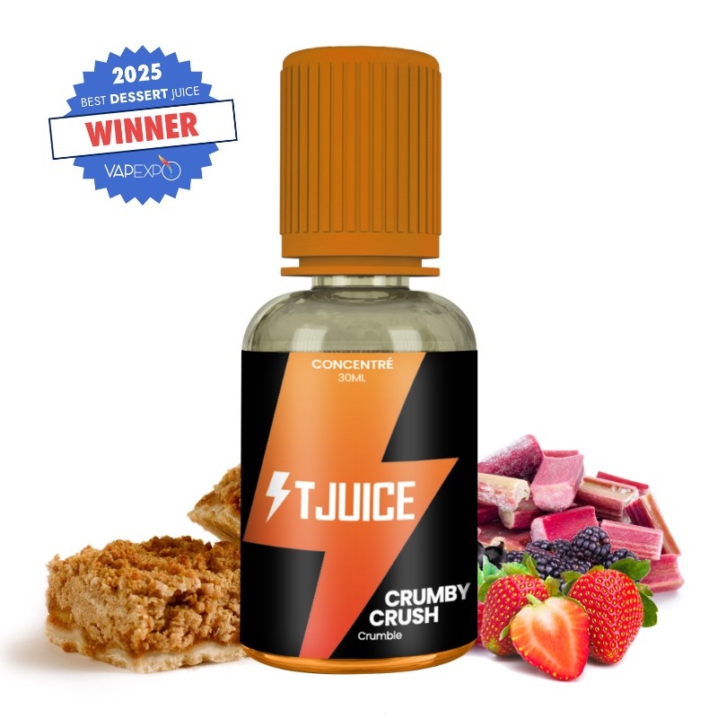 Arôme concentré Crumby Crush T-Juice 30ml