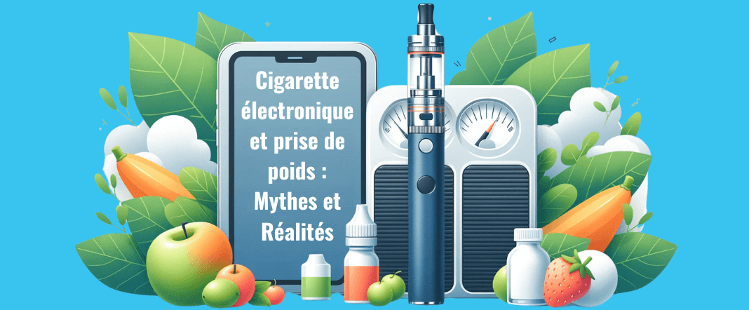 Cigarette électronique et prise de poids : Mythes et Réalités E-vape