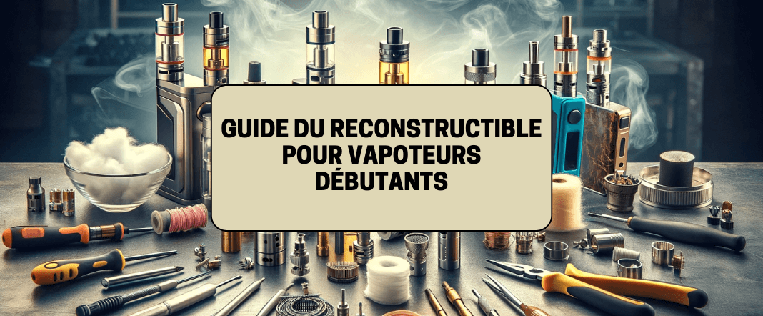 Guide du reconstructible pour les vapoteurs débutants E-vape