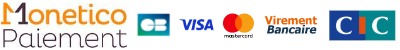 Paiement par Visa, Mastercard, Virement bancaire